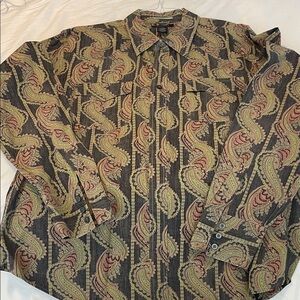 Calvin Klein Jeans Multicolor Paisley Shirt